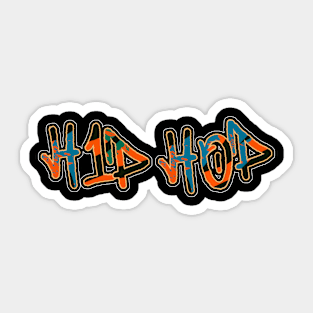 hip hop Sticker